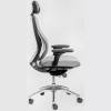 Кресло FALTO Trium Grey для руководителя, черный каркас, ткань, цвет серый фото 3