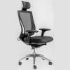 Кресло FALTO Trium Black для руководителя, черный каркас, сетка-ткань, цвет черный фото 1