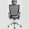Кресло FALTO Trium Black для руководителя, черный каркас, сетка-ткань, цвет черный фото 5