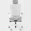 Кресло FALTO Trium White Grey для руководителя, белый каркас, сетка-ткань, цвет серый фото 2
