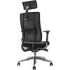 Кресло FALTO X-Trans Black для руководителя, черный каркас, сетка-ткань, цвет черный фото 4