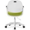 Кресло FALTO Robo Green детское, эргономичное, белый каркас, ткань, цвет зеленый фото 7