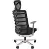 Кресло CHAIRMAN SPINELLY для руководителя, эргономичное, сетка-ткань, цвет серый-черный фото 5