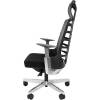 Кресло CHAIRMAN SPINELLY для руководителя, эргономичное, сетка-ткань, цвет серый-черный фото 8