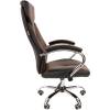 Кресло CHAIRMAN 901 Brown для руководителя, экокожа, цвет коричневый/черный фото 3