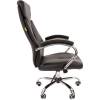 Кресло CHAIRMAN 901 Grey для руководителя, экокожа, цвет серый/черный фото 3