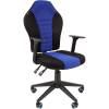 Кресло CHAIRMAN GAME 8 BLUE геймерское, кань, цвет синий/черный фото 1