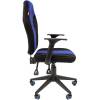 Кресло CHAIRMAN GAME 8 BLUE геймерское, кань, цвет синий/черный фото 3