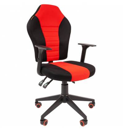 Кресло CHAIRMAN GAME 8 RED геймерское, кань, цвет красный/черный