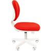 Кресло CHAIRMAN KIDS 108 RED детское, белый пластик, ткань, цвет красный фото 3