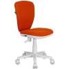 Кресло Бюрократ KD-W10/26-29-1 детское, белый пластик, цвет оранжевый фото 1