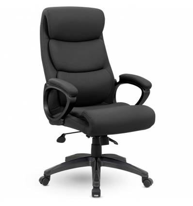 Кресло UTFC Store Палермо М-702 для руководителя, экокожа, цвет черный