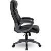 Кресло UTFC Store Веста М-703  для руководителя, черный пластик, экокожа, цвет черный фото 3