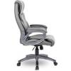 Кресло UTFC Store Веста М-703 для руководителя, серый пластик, экокожа, цвет серый фото 3