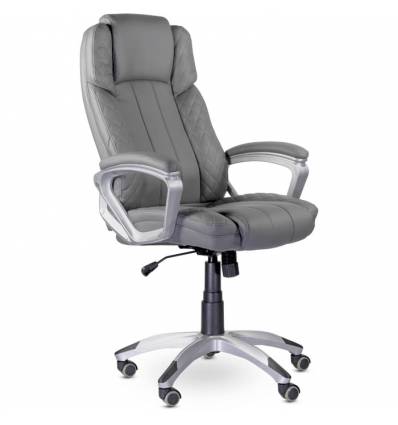 Кресло UTFC Store Ройс М-704 для руководителя, экокожа, цвет серый