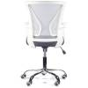 Кресло UTFC Store Энжел М-800 для оператора, белый пластик, сетка/ткань, цвет серый фото 5