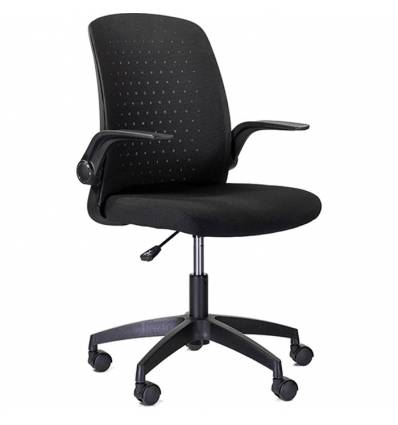 Кресло UTFC Store Торика М-803 для оператора, черный пластик, сетка/ткань, цвет черный