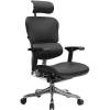 Кресло Comfort Seating Ergohuman Plus Lux Black для руководителя, эргономичное, кожа, цвет черный фото 1