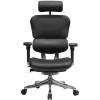 Кресло Comfort Seating Ergohuman Plus Lux Black для руководителя, эргономичное, кожа, цвет черный фото 2
