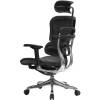 Кресло Comfort Seating Ergohuman Plus Lux Black для руководителя, эргономичное, кожа, цвет черный фото 4