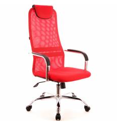 Кресло EVERPROF EP-708 TM Mesh Red для оператора, сетка/ткань, цвет красный