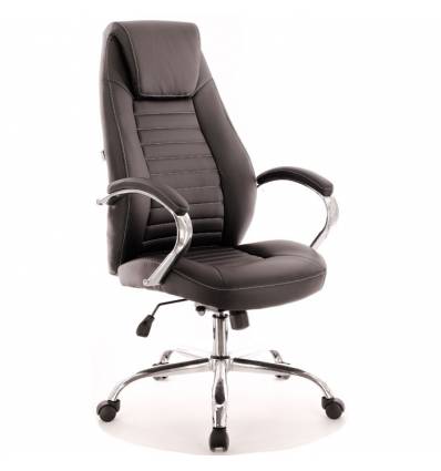 Кресло EVERPROF Era TM PU Black для руководителя, экокожа, цвет черный