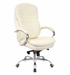 Кресло EVERPROF VALENCIA M PU Cream для руководителя, экокожа, цвет кремовый