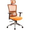 Кресло EVERPROF Everest S Orange для руководителя, сетка/ткань, цвет оранжевый фото 1