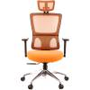 Кресло EVERPROF Everest S Orange для руководителя, сетка/ткань, цвет оранжевый фото 2
