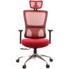 Кресло EVERPROF Everest S Red для руководителя, сетка/ткань, цвет красный фото 2