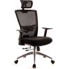 Кресло EVERPROF Polo S Black для руководителя, сетка/ткань, цвет черный фото 1