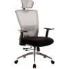 Кресло EVERPROF Polo S Grey для руководителя, сетка/ткань, цвет серый/черный фото 1