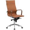 Кресло LMR-101F/light brown для руководителя, экокожа, цвет светло-коричневый фото 1