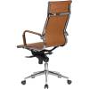Кресло LMR-101F/light brown для руководителя, экокожа, цвет светло-коричневый фото 6