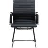 Кресло LMR-102N/black для посетителя, экокожа, цвет черный фото 2