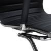 Кресло LMR-102N/black для посетителя, экокожа, цвет черный фото 8