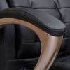 Кресло LMR-106B/black для руководителя, экокожа, цвет черный фото 10