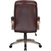Кресло LMR-106B/brown для руководителя, экокожа, цвет коричневый фото 5