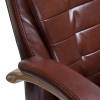 Кресло LMR-106B/brown для руководителя, экокожа, цвет коричневый фото 10