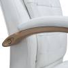Кресло LMR-106B/white для руководителя, экокожа, цвет белый фото 11