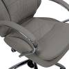 Кресло LMR-108F/grey  для руководителя, экокожа, цвет серый фото 10