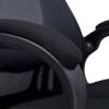 Кресло LMR-109BL/black для руководителя, сетка/ткань, цвет черный, пластик фото 9