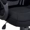 Кресло LMR-109BL/black для руководителя, сетка/ткань, цвет черный, пластик фото 10