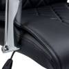 Кресло LMR-110B/black для руководителя, экокожа, цвет черный фото 9