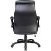 Кресло LMR-112B/black для руководителя, экокожа, цвет черный фото 5