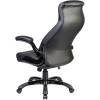 Кресло LMR-112B/black для руководителя, экокожа, цвет черный фото 6