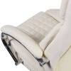 Кресло LMR-114B/cream для руководителя, экокожа, цвет кремовый фото 8