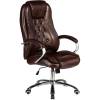 Кресло LMR-116B/brown для руководителя, экокожа, цвет коричневый фото 3