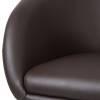 Кресло LM-9500 коричневый для персонала, хром, экокожа фото 5