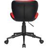 Кресло LM-9700 красно-черное для персонала, экокожа фото 5